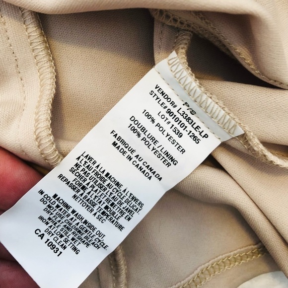 Rosegold Petite Tan Net Lace Overlay Dress - Picture 13 of 14